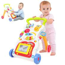 Multi-Functional Baby Walker-Push & Walk Learning Activity Walker With Drawing Board, Portable Activity Center For Boys & Girls, Music, Sensory & Balance Training Toy For Motor Skill Development (6M+) - Candy Colors - View 12