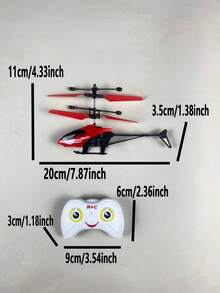 1 buah Mainan Helikopter Induksi, Anti-Tabrakan, Dapat Diisi Ulang, Pesawat Melayang dengan Sensor, Dapat Dikendalikan dengan Remote, Pesawat Sensor, Cocok untuk Bermain di Dalam & Luar Ruangan untuk Anak-anak, (Font yang Dicat Semprot Secara Acak) - Rose Red - View 11