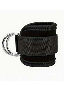 1 đai đeo mắt cá chân để tập luyện chân và mông - Có dây kháng lực và khóa cài, phù hợp với dụng cụ tập luyện bằng dây thừng, sản phẩm mới năm 2026 của LOOGDEEL, đai hỗ trợ mắt cá chân có đệm điều chỉnh được, dụng cụ tập luyện chân, thiết bị thể dục yoga, unisex, phòng tập gym. - Nhiều màu - Xem 4