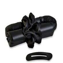 4 pièces Set de rouleaux bouclants sans chaleur - Rouleaux bouclants satin sans chaleur, têtes de fers à friser, pas besoin de chaleur pour des boucles pendant le sommeil, kit de coiffure, set de coiffure pour salon de coiffure, produits capillaires essentiels de voyage, soins capillaires, accessoires capillaires - Multicolore - Voir 11