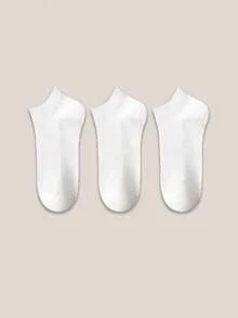 1/3/6 Pairs Men's Massage Bottom Socks, Breathable Odor-Resistant Moisture-Wicking Mesh Low-Cut Ankle Socks, Spring & Autumn - Multicolor - View 32