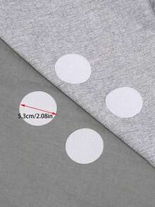 10pcs Round Sofa Floor Protector Pads, Hook And Loop Suitable For Bedroom, Kitchen, Living Room And More - Round Sofa Sticker - View 5