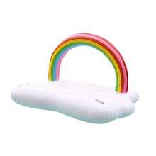 1pc Giant Inflatable Pizza Slice Pool Float, Fun Swimming Pool Floats, Pool Party Toy, Summer Pool Raft, Extra Large Size With Cup Holder - Multicolor - View 13