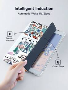 Ayotu Ốp lưng máy tính bảng và Kindle họa tiết ghép hình lấy cảm hứng từ điểm tham quan du lịch, tương thích với iPad thế hệ thứ 10, 11 inch/Air thế hệ thứ 4/Air thế hệ thứ 7/9.7 inch, tương thích với Samsung Galaxy Tab A9 Plus, Kindle (thế hệ thứ 11 - phiên bản 2024) (6 inch), Kindle Paperwhite thế hệ thứ 12 2024. Đây là món quà Giáng sinh tuyệt vời với họa tiết đơn giản và phong cách. - Nhiều màu - Xem 6