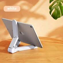 Dudukan Tablet Lipat yang Dapat Diatur, Kompatibel dengan iPad dan Perangkat Lainnya - Terbuat dari Bahan PE, dengan Bantalan Anti Selip, Dudukan Meja Portabel Universal, Kompatibel dengan Perangkat Android dan Apple, Desain Lipat Ringkas, Dudukan Ponsel, Aksesori Ponsel - View 3
