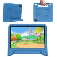 JIKOCXN Teen Tablet - 10.1-Inch Android 13 System, Colorful EVA Shell, Dual Cameras, WiFi, Stereo Speakers | Eye-Friendly, Parental Controls, Rechargeable Battery, Type-C Charging, Durable And Educational. - Màu xanh lam - Xem 1