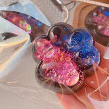 1 đồ chơi bóp 5x4 inch, đồ chơi mềm hình bàn chân mèo lớn, đồ chơi bóp giảm căng thẳng dễ thương, đồ chơi nhồi Pinata, quà tặng cho trẻ em và người lớn - Nhiều màu - Xem 12