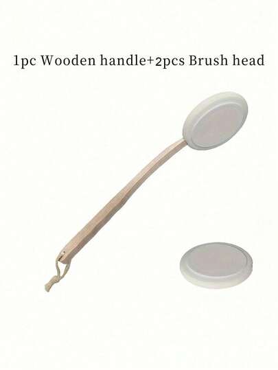 מברשת לשפשוף גב, מתאימה לקשישים ולנשים, מכילה תכונות לחות, קרם הגנה וטיפוח העור. כוללת מברשת לשפשוף גוף עם ידית עץ אלגום, יכולה לשמש כמריחת קרם גוף וכמברשת אמבטיה.