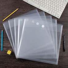 3/6pcs Transparent Plastic Scrapbook Paper Organizer Boxes, Suitable For Craft Supplies, Scrapbooks And Filing, Transparent Design, Craft Organizer Boxes, Pattern Paper Racks, Easy Access Design, Convenient And Quick, Easy To Organize - A - View 1