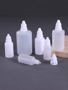 Multi-Size Empty Plastic Squeeze Dropper Bottles Set, Leak-Proof Refillable Containers With Twist Caps, Ideal For Storing Nail Art Liquid, Ink, Essential Oils, Glue & Cosmetics, Suitable For Nail Technicians, Crafters, DIY Enthusiasts & Beauty Lovers, Perfect For Salons, Home Use, Travel & Craft Projects, PE Material, Versatile As Refillable Bottles, Dropper Containers & Travel Cosmetic Organizers - Multicolor - View 9