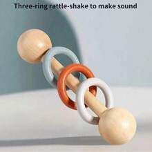 Juguetes musicales de madera Montessori, conjunto de juguetes educativos de música para la primera infancia para niños pequeños - Multicolor - Ver 6