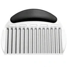 不锈钢薯条切割器，蔬菜切片器，面团切片器，适用于将薯条、蔬菜、面包、糕点切成条状和片状，家用和餐厅厨房工具 - 彩色 - 查看 8