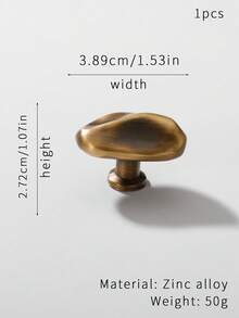 1 pieza Tirador de lujo francés de plata brillante, gabinete minimalista moderno, cajón, armario, mueble de un solo orificio - Multicolor - Ver 9