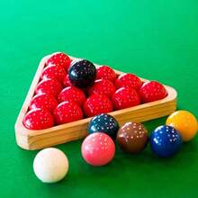 2 Pack Wooden Billiard Ball Racks Solid Wood Triangle Ball Rack 9-Ball Diamond Rack Set Table Pool Balls Racks For Standard 2-1/4" Balls Snooker Pool Table Accessorygift - Wood - View 4