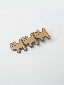 1个可爱卡通小狗发夹，侧刘海夹，鸭嘴夹发饰，发卡 - 彩色 - 查看 8