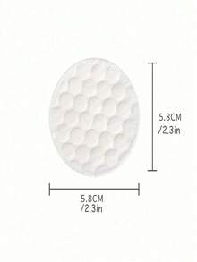 300/100pcs Natural Makeup Remover Pads, Soft Texture, Low Allergy Wipes, 100pcs/Pack, 3-Layer Structure, Gentle Skincare, Non-Shedding, Suitable For Face, Eyes, Nail Polish Removal, Travel & Daily Use, Great Gift (Random Packaging) - Multicolor - View 6