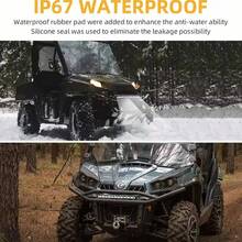 1 pieza - Barra de luz LED Slim de 11 pulgadas, 78W, 26 LEDs, 6250 lúmenes, IP67, ideal para vehículos y uso exterior  Esta barra de luz LED de 78W y 6250 lúmenes, con 26 LEDs de alta intensidad y una temperatura de color de 6000K, es perfecta para vehículos todo terreno, camiones, ATV, SUV y aplicaciones exteriores como iluminación de edificios, puentes y paisajes. Con aluminio 6063, clasificada como IP67 (impermeable y resistente al polvo), garantiza una larga duración de hasta 30,000 horas. Ideal para condiciones extremas. - A - Ver 7