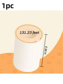 2.95 Inch X 131.23 Ft Baking Parchment Paper Roll, Cake Mold Lining, Essential Baking Tool & Kitchen Accessory, Heat-Resistant Strips Fit Round Cake Molds, Springform Cheesecake Pans, Professional Baking Paper For Perfect Baking Results - White - View 13