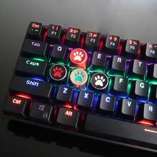 Teclas de gato lindas - Aleación de aluminio formada por control numérico, compatible con interruptor MX - Ver 5