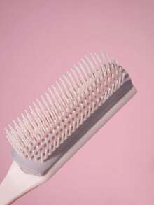 Salon Fashion 1pc Macaron Nine-Row Comb Girls In Pink, Curly Hair Brush, 9 Row Styling Brush Styling, Smoothing Longer Hair And Defining Curls - And Men, Hair Brush, Comb, Hair Tools, Hair Products And Accessories Barber Salon Beauty Back To School, Travel Holiday Essentials, Hair Accessories Brushes, Brush, Detangling Brush, Comb, Slick Back Brush, Hairbrush, Brush Hair Brush, Detangling Brushes, Hair Tools, Hair Stuff, Hair Care, Curly Hair Brush, Barber, Hairdressing Equipment, Hairstyle, Hairdressing,Hair Brush,Slick Back Brush,Styling Brush,Curly Hair Brush,Brush,Hair Comb,Brush Hair,Hair Brush Set,Comb Hair,Comb Curls,Detangling Brush,Hair Brush Women,Hair,Travel,Hair Products,Hair Tools,Hair Stuff,Barber,Barber Accessories,Barbershop,Hairdressing Equipment EASP - 粉色 - 查看 6