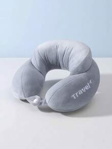 U-Shaped Soft Travel Neck Pillow, Ergonomic Nap Pillow For Men & Women, Suitable For Airplane, Car, Recliner, Portable For Travel, Camping, Office, Vacation - Multicolor - View 13