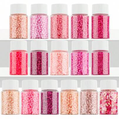 1100pcs 2.6mm Mini Fuse Beads Pixel Puzzle Iron Beads Melt Beads DIY High Quality Handmade Gift