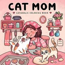 GDTME Comfort Life 4: Libro para colorear de la serie, Vida cotidiana cálida, 24 páginas de patrones simples y cómodos fáciles de colorear. Las páginas se pueden arrancar como piezas de arte decorativo para la relajación y el alivio del estrés. Adecuado como regalo de cumpleaños para familiares y amigos, libros para amantes de mascotas, regalos de Halloween, Navidad, regalos del Día de la Mujer, regalos de vuelta a la escuela, decoración de la habitación o papelería. Tamaño: 7.9 X 7.9 pulgadas. - Vida cómoda 4 - Ver 12