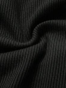 Áo tank top thể thao năng động, màu trơn, hở lưng, dây chéo, gợi cảm, thích hợp mặc thường ngày cho nữ, màu đen mùa hè. - màu đen - Xem 7