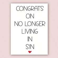 1张精美婚礼贺卡，祝贺结婚贺卡，送给家人的婚礼贺卡，莎草纸婚礼贺卡，趣味婚礼贺卡，送给挚友的婚礼贺卡，婚礼庆祝贺卡，最佳婚礼礼品卡 - 均碼 - 查看 2