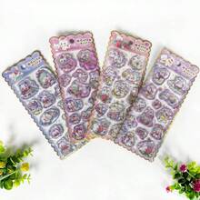 Estos brillantes adhesivos transparentes son productos talla grande vendidos que crean un efecto delicado y adorable a través de un sutil brillo. Son perfectos para decorar agendas, personalizar teléfonos y envolver regalos. Con un diseño simple y fácil de aplicar, son muy adecuados para el uso diario ocupado. - Multicolor - Ver 2