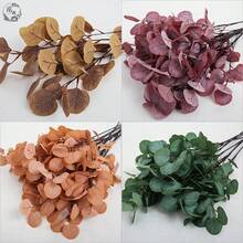 5pcs/3pcs/1pc 60cm/23in Realistic Eucalyptus Branches, Lifelike Texture, Green Artificial Foliage, Bulk Fake Plants, Suitable For Weddings - Eucalyptus - View 4