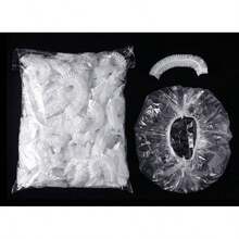 90-100pcs/190-200pcs Transparent Plastic Wrap Lids, PE Film Plastic Covers For Bowls And Leftovers, Keeps Food Fresh, Kitchen Supplies - Multicolor - View 10