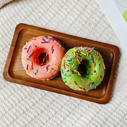 1/2pcs Rectangular Wooden Platters Long Charcuterie Boards Decorations Serving Trays Platter For Cookie, Snack, Appetizer, Dessert, Party, Food Dish Rectangle Acacia Wood Kitchen Platter Plates Cheese Board