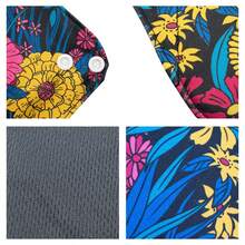 5-Piece AWJ Mesh Liner Cloth Sanitary Pads, Regular Flow Reusable Menstrual Pads/Mama Panty Liners - NSP-02-04-05-09-10-l - View 7