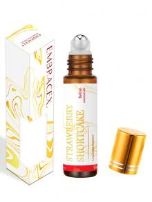 EMBRACEX. 10ml Premium StrawberryShortcake Perfume Essential Oils Roll-On Oil, Long Lasting Sweet Creamy Dessert Scent, Mini Portable, Oil For Massage, Body & Skin Care, Diffuser, Humidifier, DIY Candles & Home, Ideal Birthday & Best Friend Gifts Women - 草莓脆饼 - 查看 3