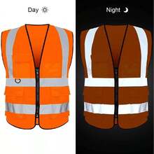 High-Visibility Vest - Orange - View 2