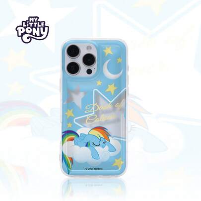 Hasbro MY LITTLE PONY Funda de teléfono oficial y genuina de dibujos animados para chicas, nueva funda de teléfono transparente compatible con la serie Samsung Galaxy/Apple 17, 17 Air, 17 Pro, 17 Pro Max, 11, 12, 13, 14, 15, 16 Pro, 16 Pro Max, 14 Plus, 15 Plus, 16 Plus, 15 Pro Max, 16 Pro, 16 Pro Max, XR
