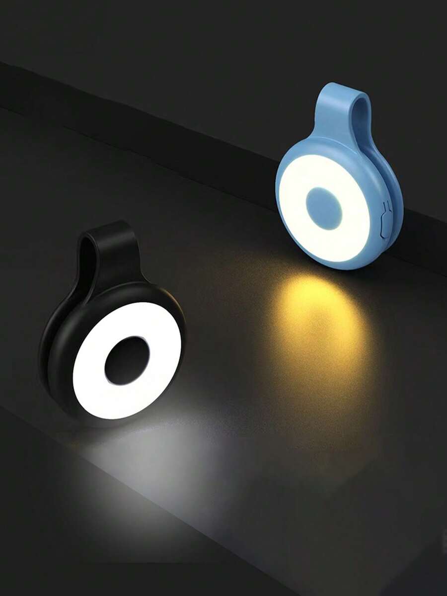 5-Level Adjustable LED Magnetic Phone Selfie Ring Light, Suitable For Photography, Live Streaming, Portable Soft Lighting Lamp - 磁吸補光燈 - 查看 1