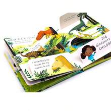 幼儿英语早期教育纸板书 - Usborne 翻翻书：恐龙真的存在吗？儿童科学认知问答科普读物 - 彩色 - 查看 7