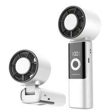 2026新款199速迷你手持风扇，小型便携式USB充电风扇，轻巧口袋风扇，可佩戴颈挂式风扇 - 手持 - 查看 16