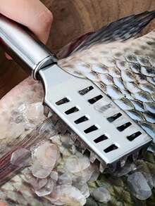 不锈钢虾线去除器，虾脑去除器，专用虾壳剥皮器，不锈钢虾线去除器，荔枝龙眼去核器，易于清洁，厨房小工具，厨房必备品 - 彩色 - 查看 10