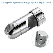 28-32mm Shower Head Holder Bracket Replacement Universal Adjustable Bathroom Shower Hose Riser Rail Sliderdll - Silver - View 4