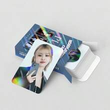 TWICE MISAMO 新专辑《Play》124张小卡套装，包含全息卡、LOMO卡、贴纸、双面高清照片卡、书签 - 彩色 - 查看 10