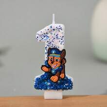 Themed Party Candles, Cute Puppy Birthday Candles, Anniversary Celebration Candles, Themed Party Candles, Birthday Candles, Holiday Party Candles, 0-9 Numeric Birthday Candles - Multicolor - View 3