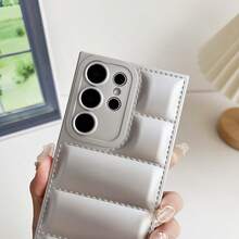 Süße brotförmige Makaron-Farbe 2025 neuestes Silikon-Handyhülle kompatibel mit Samsung Galaxy S25, S24, S24 Plus/S24+, S24 Ultra, S24 FE, S20, S21, S22, S23 und 11/11 Pro/11 Pro Max, 12/12 Pro/12 Pro Max, 13/13 Pro/13 Pro Max, 14/14 Pro/14 Pro Max, 15/15 Pro/15 Pro Max, 16/16 Pro/16 Pro Max, 16E mit Griff und militärischem Stoßschutz, G04/G05/G13/G14/G15/G22/G24/G32/G60/G85 - Silber - Übersicht 5