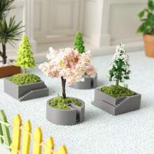1pc Miniature Plant Model, Potted Plant, 12 Inch Dollhouse Decor Accessory, Christmas Tree, Cherry Tree, Pine Tree Dollhouse, Miniature Scene Decoration Ornament, Miniature Plant Model, Christmas Decoration - Plant Model - View 9