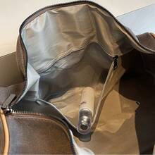 Duffel Weekender – Large Travel And Weekend Bag In A Retro-Vintage Design For Women And Men, Handcrafted From Canvas And Leather - Black - View 5