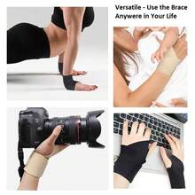 1条腕部支撑带，压缩带，腕部支撑，腕管综合征，超薄弹性 - 彩色 - 查看 5