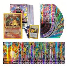 300pcs/200pcs/100pcs New Theme Trading Cards, Limited Edition Foil Cards (V Series, Vmax, GX Rare) - Multicolor - View 6