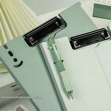 New A4 Foldable Stand Writing Pad, Exam Clipboard, Student Exam Board, Office Meeting File Folder, School & Study Supplies - A4 - View 7